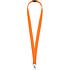 Тесьма с карабином для бейджа "839122", оранжевый