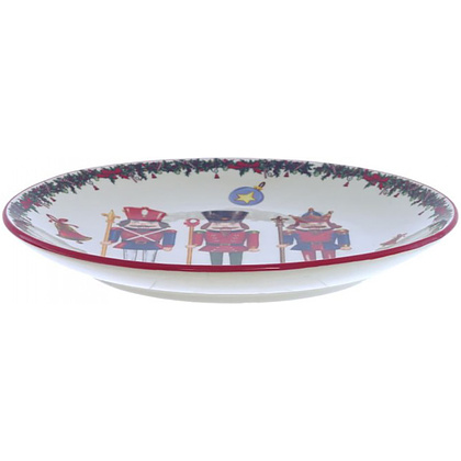 Тарелка "Щелкунчик", керамика, 26 см, разноцветный - 2