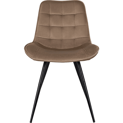 Стул Бюрократ "CH-K2_4", ткань, светло-коричневый, металл, комплект 4 штуки - 4