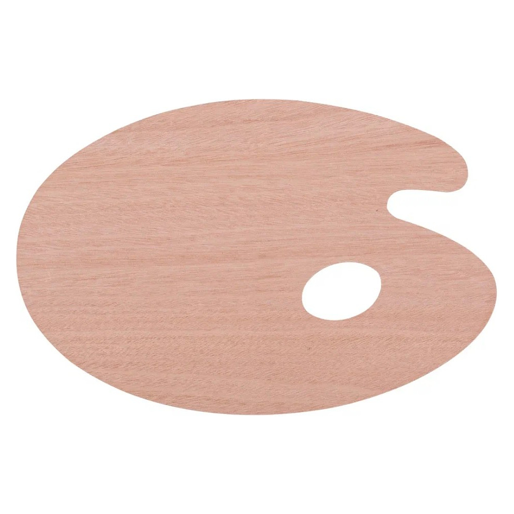 Палитра фанера "Сонет", овальная, 20x30 см