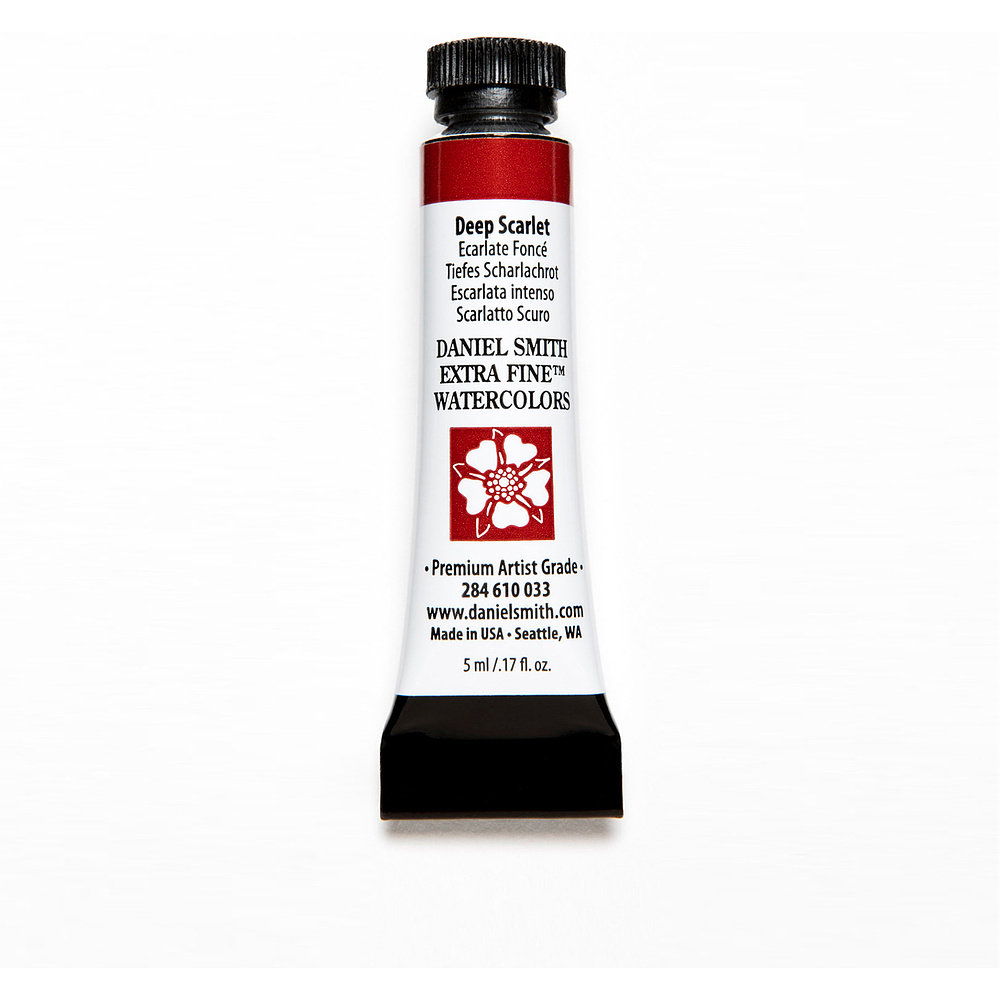 Краски акварельные Daniel Smith, глубокий багряный, 5 мл, туба