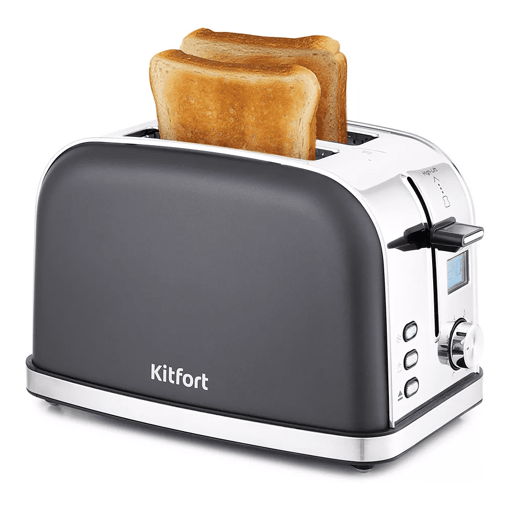 Тостер Kitfort KT-2036-5, черный