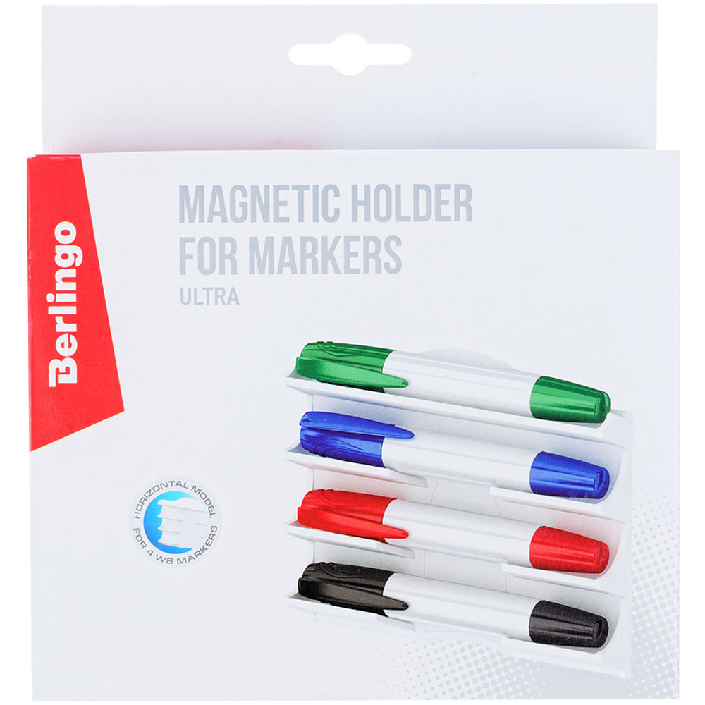 Держатель для маркеров "Ultra", на магните, белый