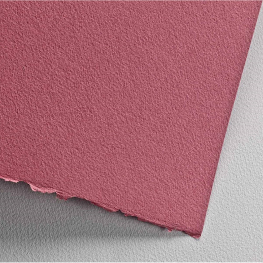 Бумага для смешанных техник "Fabriano. Cromia", 50х65 см, 220 г, бледно-амарантовый - 2