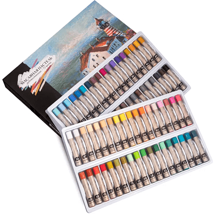 Пастель масляная "Малевичъ" профессиональная, 72 цвета - 7