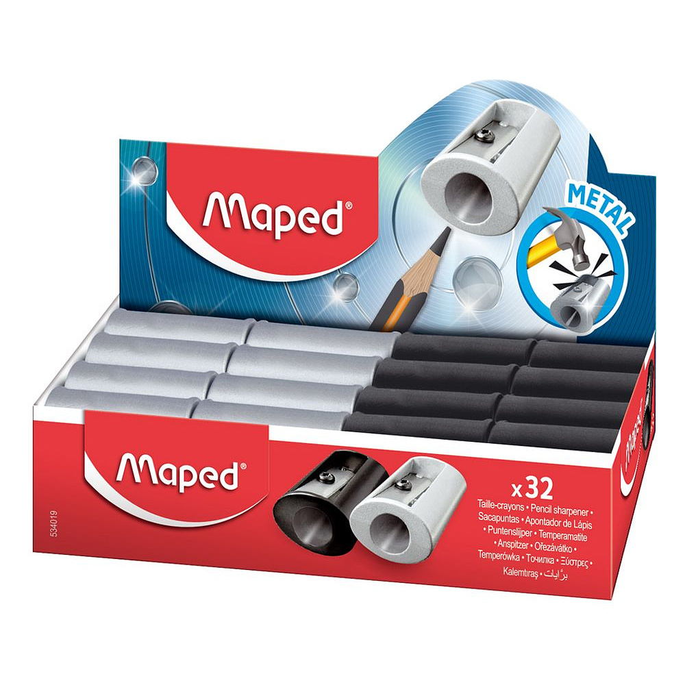 Точилка Maped "Satellite", 1 отверстие, без контейнера - 4