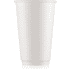 Стакан картонный Ecocups, 20 шт, 400 мл, 2 слоя, белый