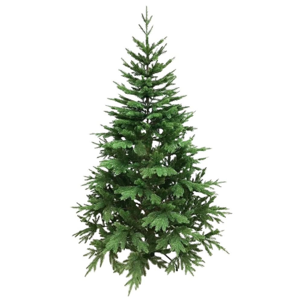 Ель искусственная "Луиза", 1,5 м, 100% литье, зеленый