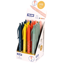 Ручка шариковая автоматическая "P1 Lava", 1 мм, ассорти, стерж. синий