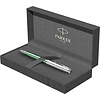 Ручка шариковая автоматическая Parker "Sonnet Essential SB K545", 0,7 мм, серебристый, зеленый, стерж. черный - 4