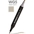 Маркер перманентный двусторонний "Sketchmarker Brush", WG5 теплый серый 5