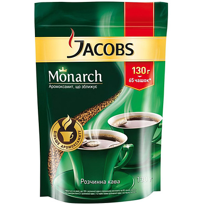 Кофе "Jacobs Monarch", растворимый, 130 г