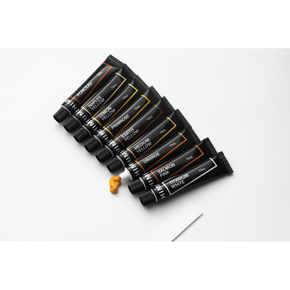 Краски акриловые "Himi.New vision", 24 цвета, тубы - 8