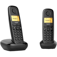 Телефонный аппарат "GIGASET A270 DUO", черный