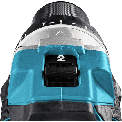 Дрель-шуруповерт аккумуляторная MAKITA DHP486RTJ, 18 В, 130 Нм, 5.0Ачx2, MakPac - 6