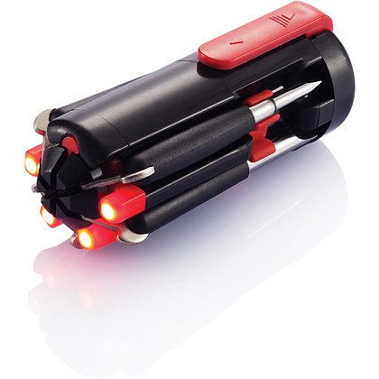 Набор отверток "P221.161", 5 насадок, черный, красный - 2