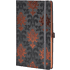 Блокнот "Copper baroqe", А5, 96 листов, черный, срез медный