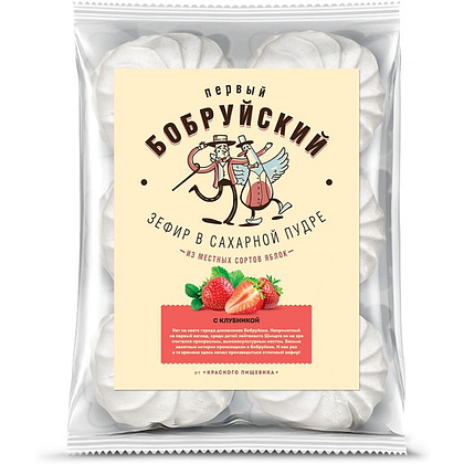 Зефир "Первый Бобруйский" бело-розовый, 250 г - 3