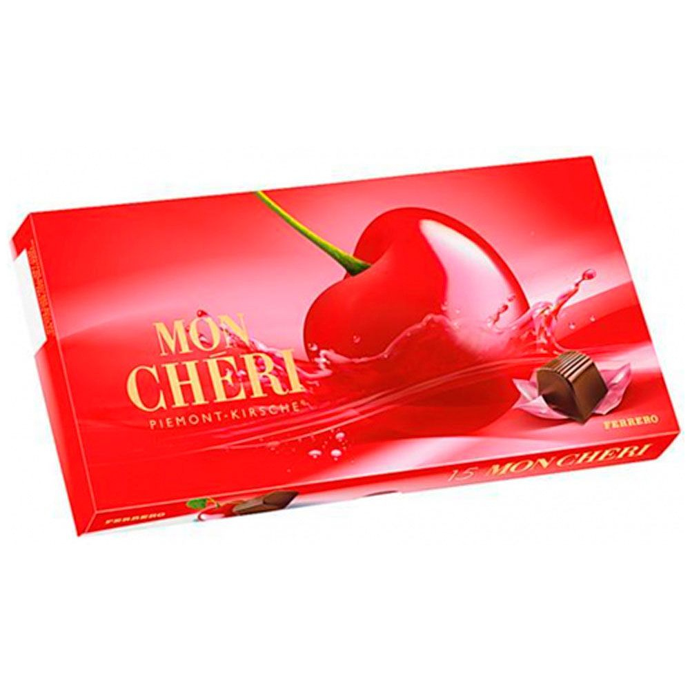 Конфеты "Ferrero Mon Cheri", 157.5 г, с  вишней и ликером