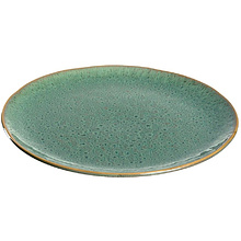 Тарелка "Matera", керамика, 27 см, зеленый