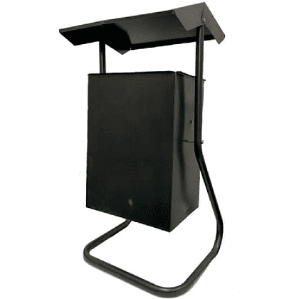 Урна уличная для сбора мусора "№6" с крышкой, 24 л, ассорти