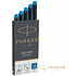 Патрон чернильный "Parker", 75 мм, синий