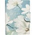 Блокнот "Лепестки", А5, 96 листов, в клетку, на кнопке, голубой