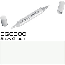 Маркер перманентный "Copic Sketch", BG-0000 снежный зеленый
