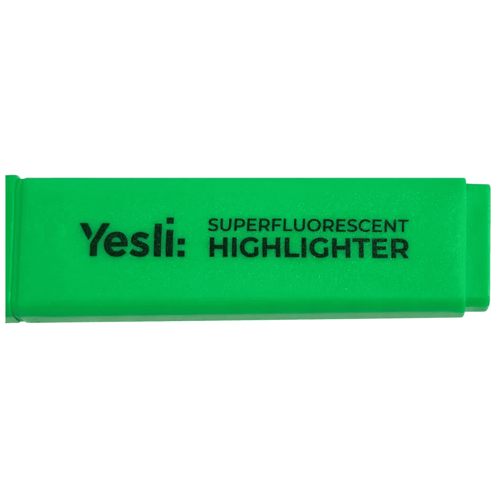 Маркер текстовый "Yesli:", зеленый - 3