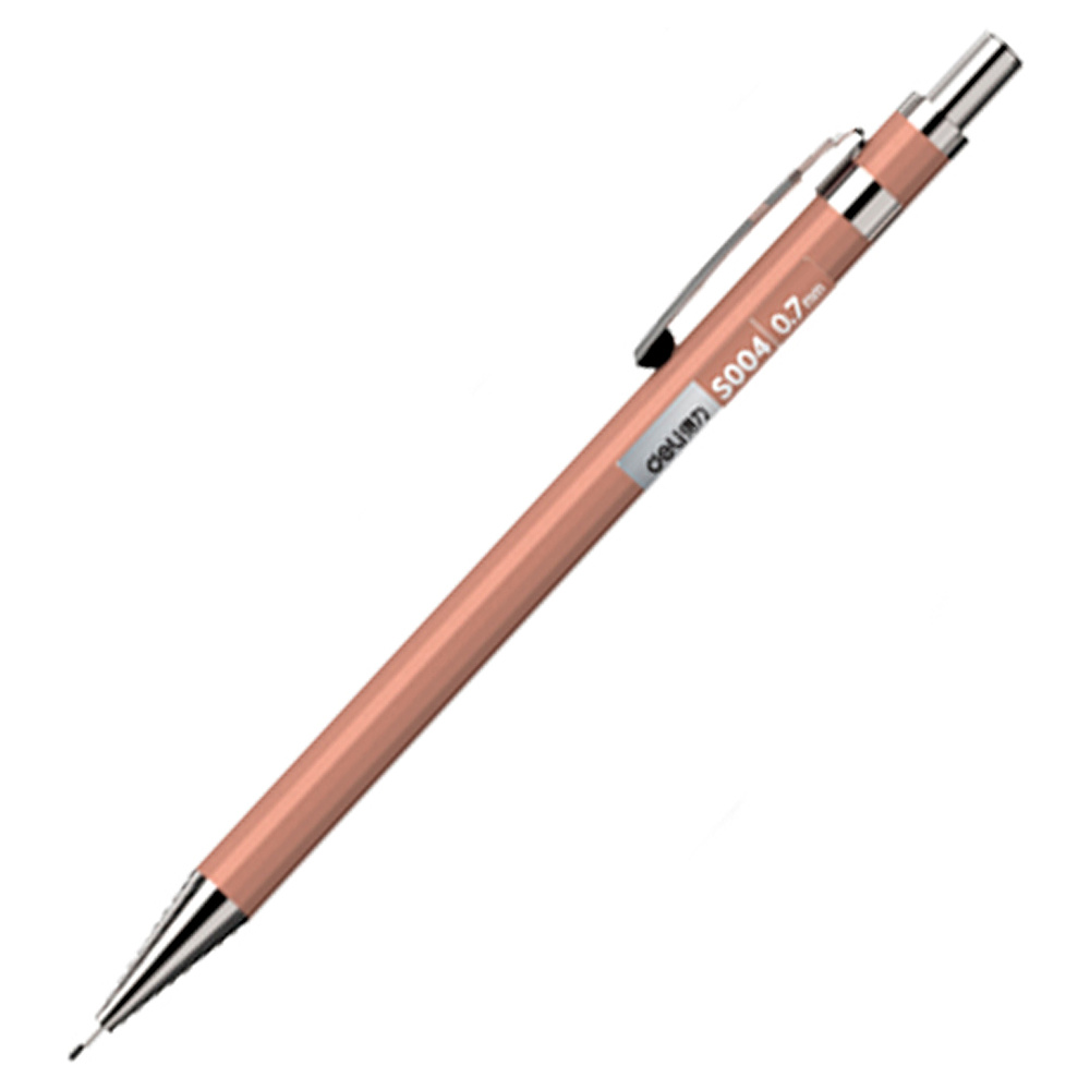 Карандаш автоматический "Deli S003", 0.5 мм, с ластиком, ассорти