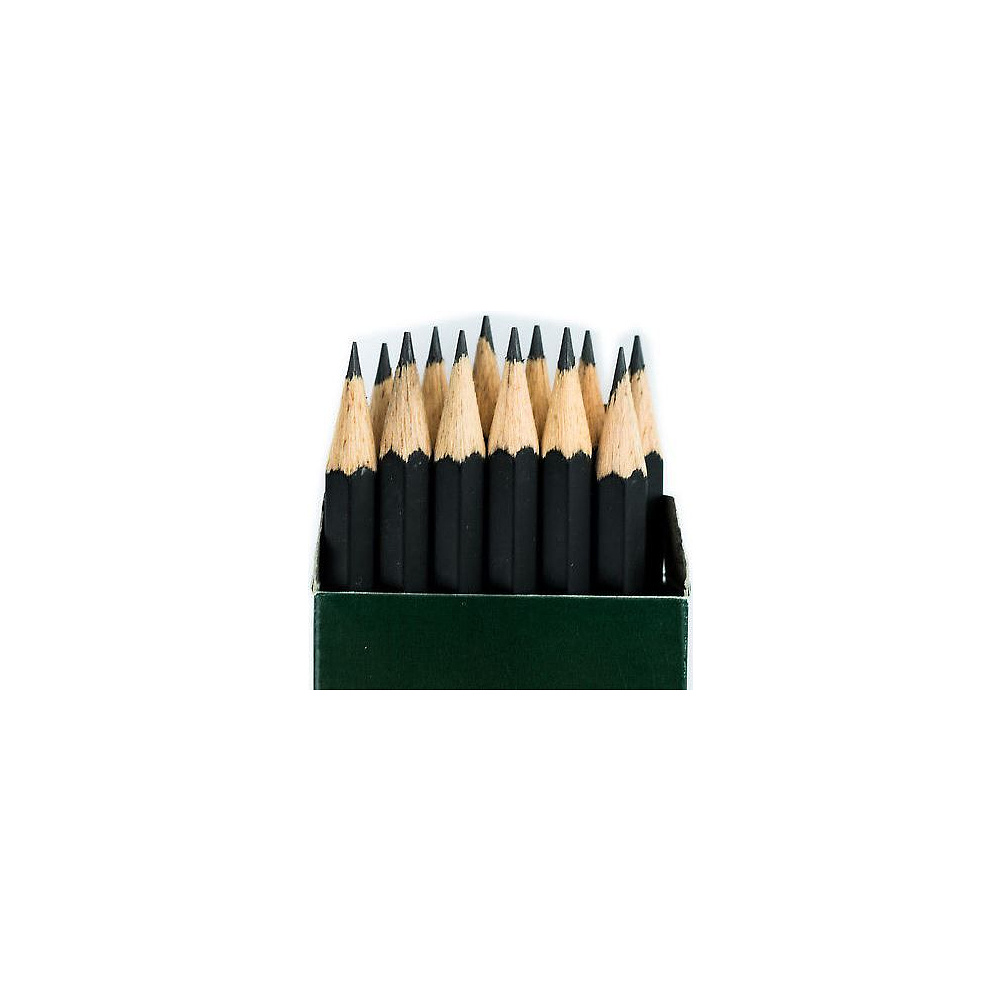 Карандаш простой "Faber-Castell 1111", HB, без ластика, черный - 2