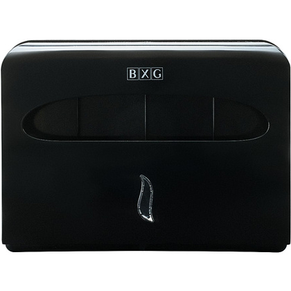 Диспенсер BXG-CD-8009В для бумажных покрытий на унитаз, черный - 4