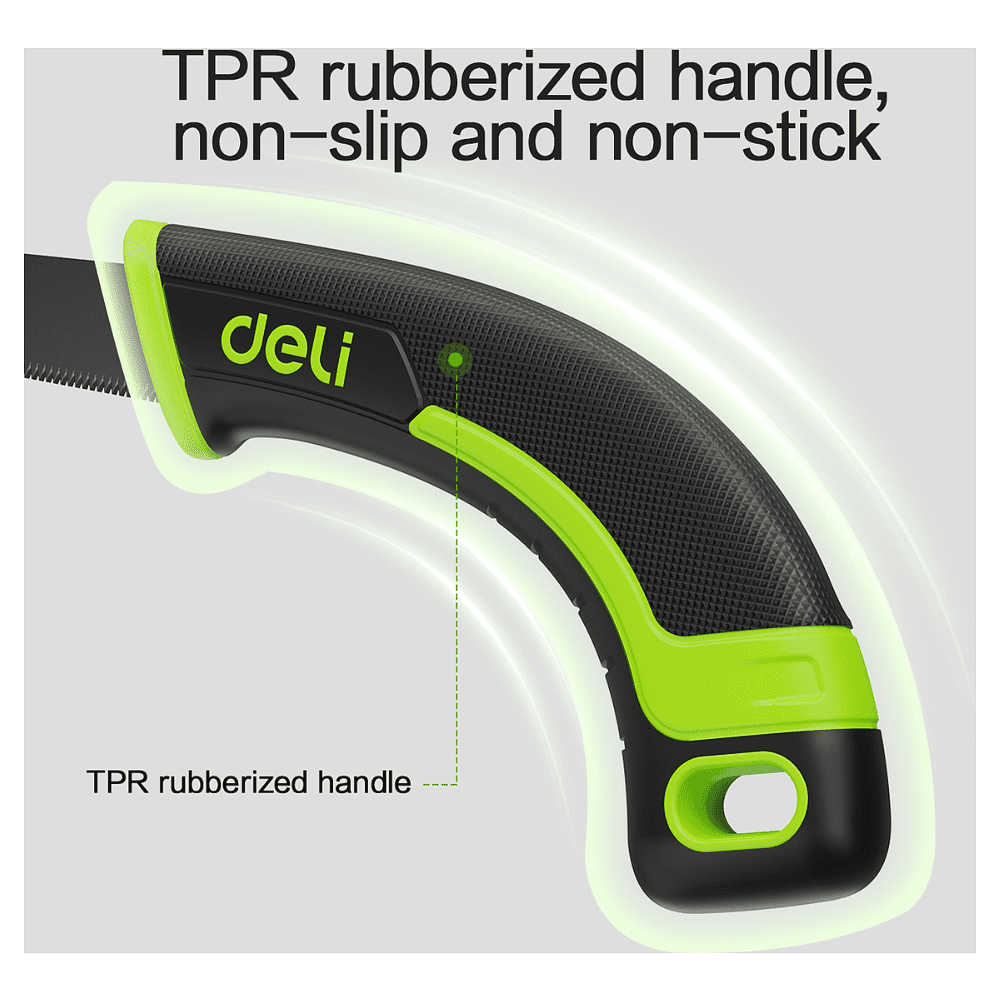 Пила садовая Deli GS EDL-YL2301, 210 мм, складная - 7
