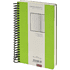 Ежедневник недатированный "Agenda", А5, на спирали, салатовый