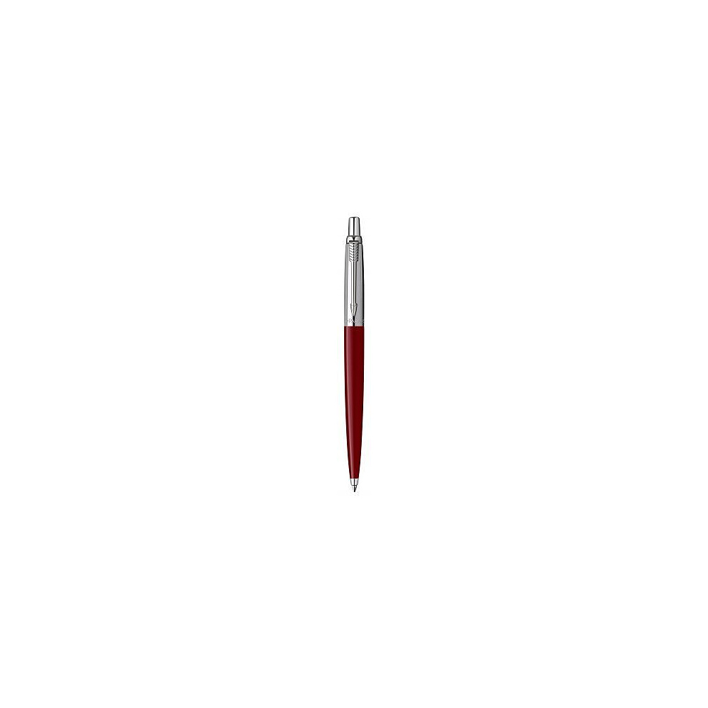 Ручка шариковая автоматическая "Parker Jotter Kensington Red CT", 0.7 мм, красный, серебристый, стерж. синий - 2