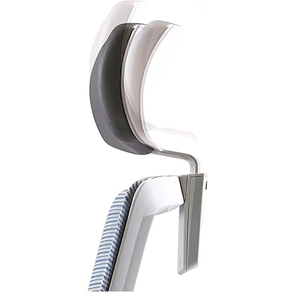 Кресло для руководителя BESTUHL "S30", сетка, ткань, пластик, черный - 6