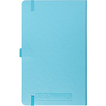 Скетчбук "Sketchmarker", 13x21 см, 140 г/м2, 80 листов, небесно-голубой