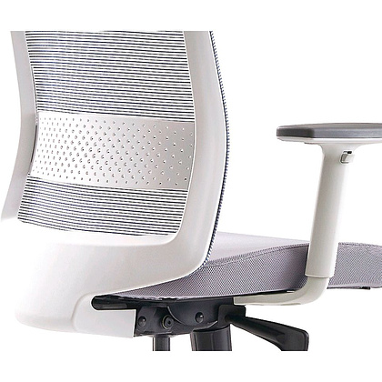 Кресло для руководителя BESTUHL "S30", сетка, ткань, пластик, черный - 9