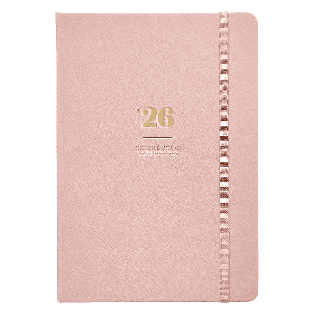 Ежедневник датированный "Pastel", А5, 352 страницы, розовый, 2026