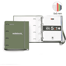 Тетрадь Miquelrius "Emotions", А4, 100 листов, клетка, хаки