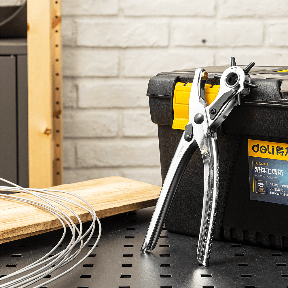 Пробойник Deli YS EDL1919C, 215 мм, 2-4,5 мм, металлический - 9