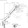 Крепление для монитора Power Black Light, черный - 8