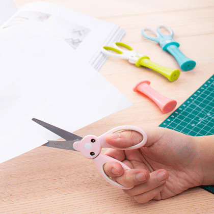 Ножницы "Deli 6065", 13.7 см, ассорти - 4