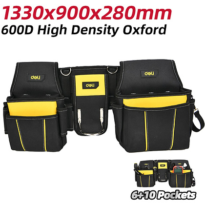 Сумка для инструмента Deli YS EDLP10, поясная, 16 карманов - 2