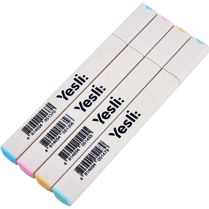 Набор маркеров текстовых "Yesli:", 4 шт, ассорти - 3