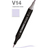 Маркер перманентный двусторонний "Sketchmarker Brush", V14 сиреневое море
