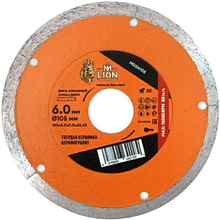 Диск алмазный по керамике M-Lion, 105х22.23 мм, ультратонкий