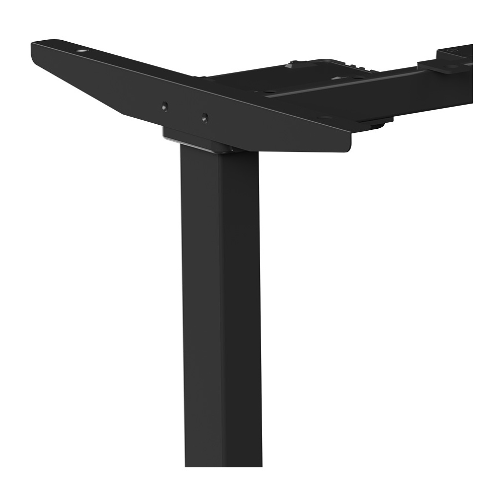 Стол с электроприводом WellDesk Prime 1300x675х18 черный/акация лэйкленд (9191461+9072453) - 7