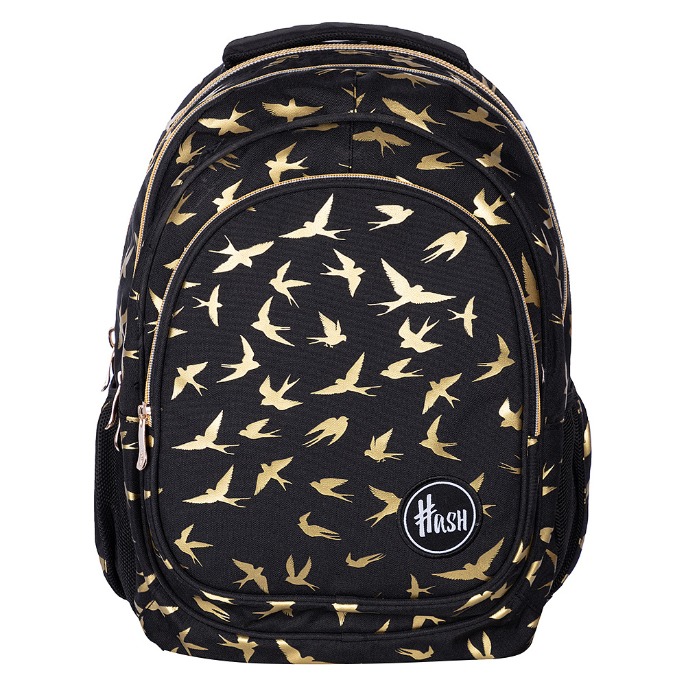 Рюкзак молодежный "Hash golden birds", чёрный - 2