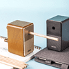 Точилка "Retro Sound Styling", 1 отверстие, механическая, коричневый - 3